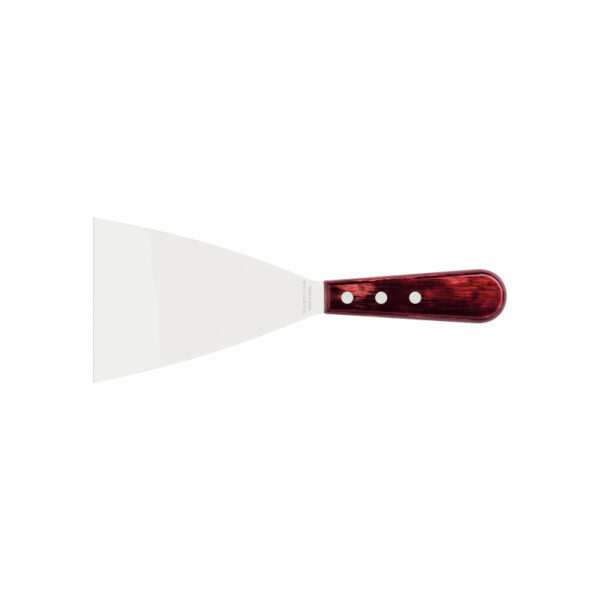 Tramontina Scraper Spatula 5&Quot; Stainless Steel Blade, Red Polywood Treated Wood Handle 21166/175