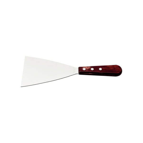 Tramontina Scraper Spatula 5&Quot; Stainless Steel Blade, Red Polywood Treated Wood Handle 21166/175