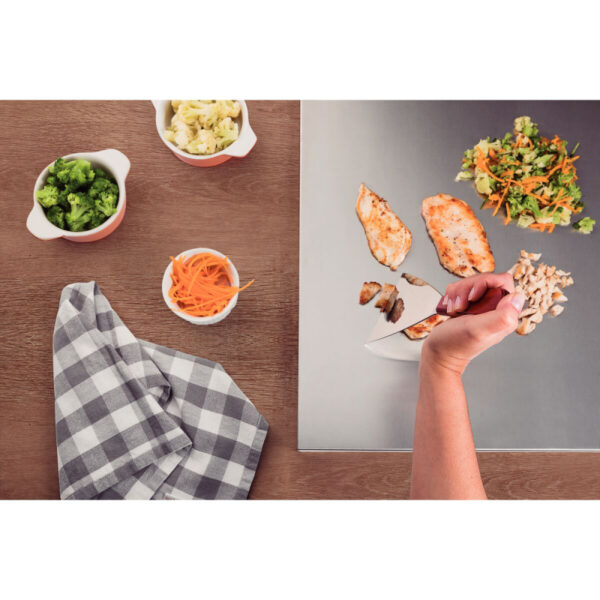 Tramontina Scraper Spatula 5&Quot; Stainless Steel Blade, Red Polywood Treated Wood Handle 21166/175