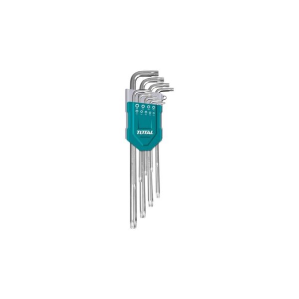 Total Torx Allen Key 9Pcs T10-T50 Tht106392