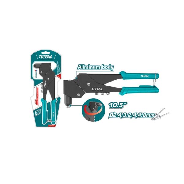 Total Hand Riveter Swivel Gun 10.5&Quot; Tht32106