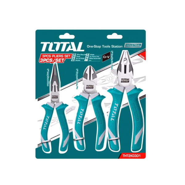Total Pliers Set 3Pcs Tht2K0301