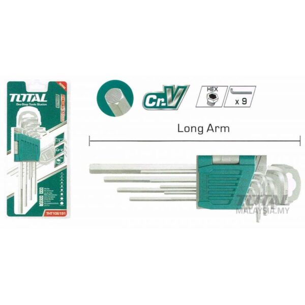 Total Hex Key Set Tht106191