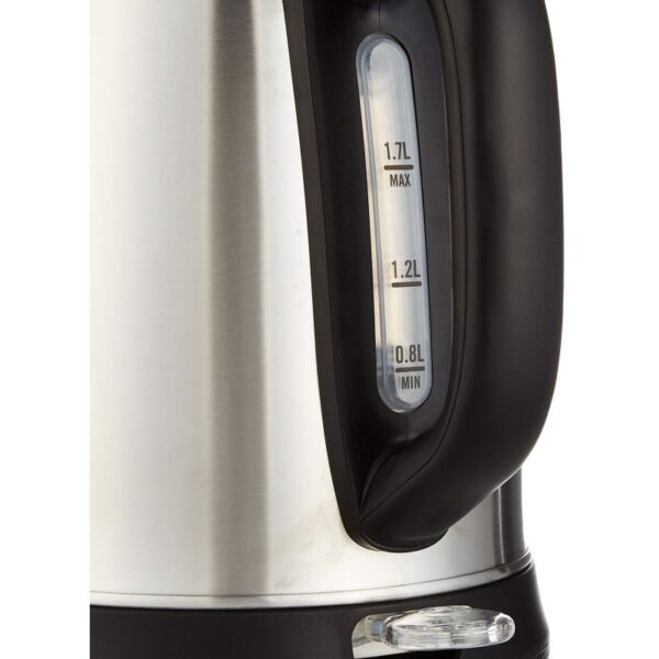 Moulinex Steel Kettle 1.7L Stainless Steel By550D27
