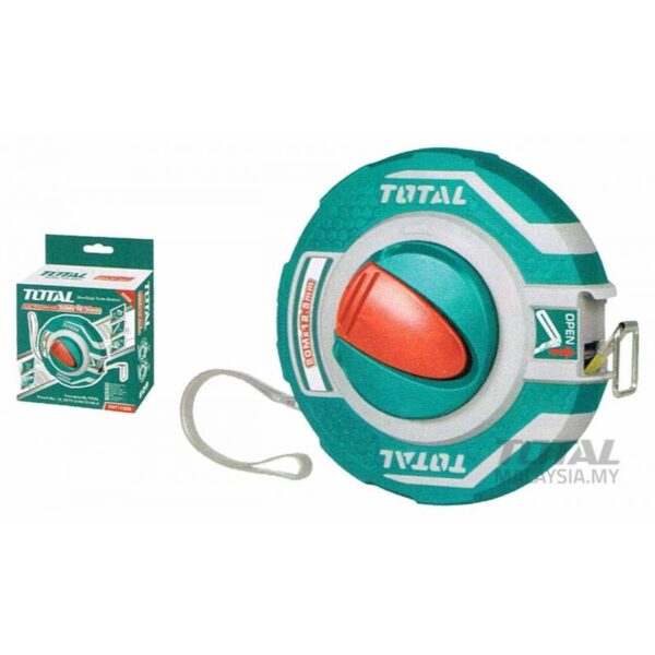 Total Measuring Tape Fiber Glass 30M X 12.5Mm Tmtf13306