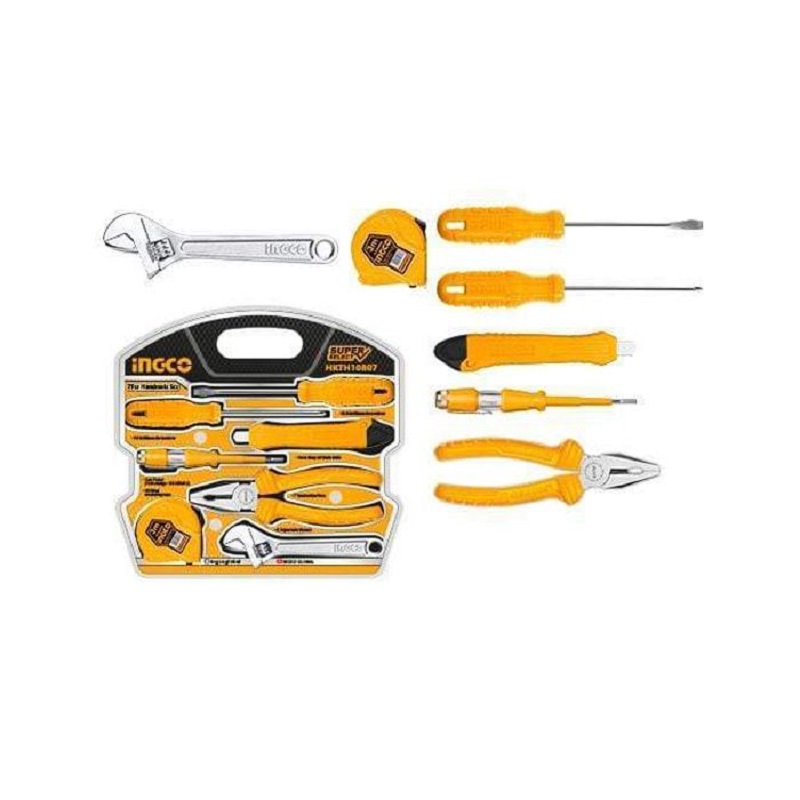 Ingco Handtools Set 100-500V Pack Of 7 Hkth10807