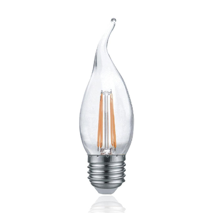 Tronic 4 Watts Filament Candle Tail Led E27 (Screw) Bulb