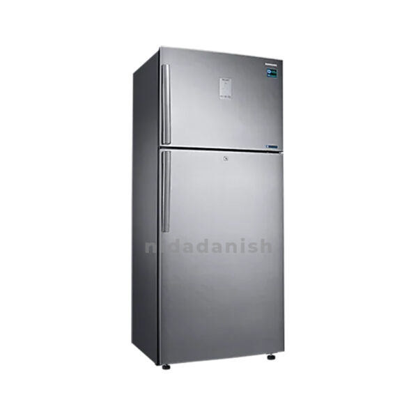 Samsung Fridge 439L Digital Inverter, Double Door, Top Freezer, Twin Cooling Plus, Tmf, Dit, Air Hygienically, Led Lighting, Silver Rt56K5341/Rt43K6341