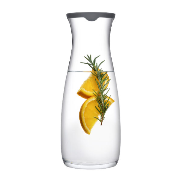 Pasabahce Carafe Amphora With Grey / Red Lid 1180Ml 43813
