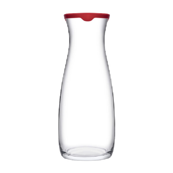 Pasabahce Carafe Amphora With Grey / Red Lid 1180Ml 43813
