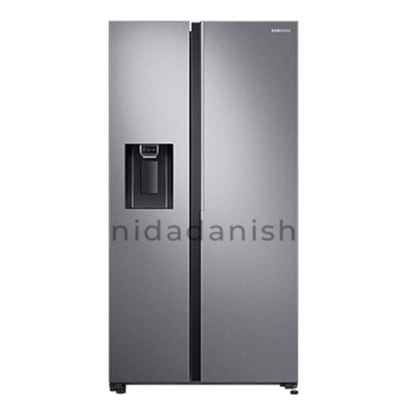 Samsung Refrigerator 617L With Sleek &Amp; Seamless Design, Side By Side.  Spacemax, Digital Inverter, Auto Ice Maker, Non-Plumb Dispenser Silver Rs64R5111M9