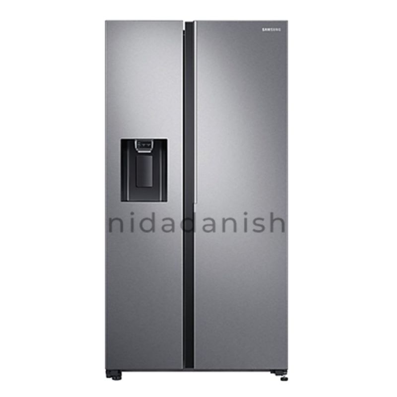 Samsung Refrigerator 617L With Sleek &Amp; Seamless Design, Side By Side.  Spacemax, Digital Inverter, Auto Ice Maker, Non-Plumb Dispenser Silver Rs64R5111M9