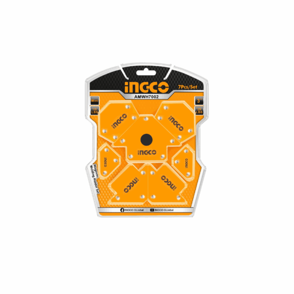 Ingco 7Pcs Magnetic Welding Holder Set Amwh7002