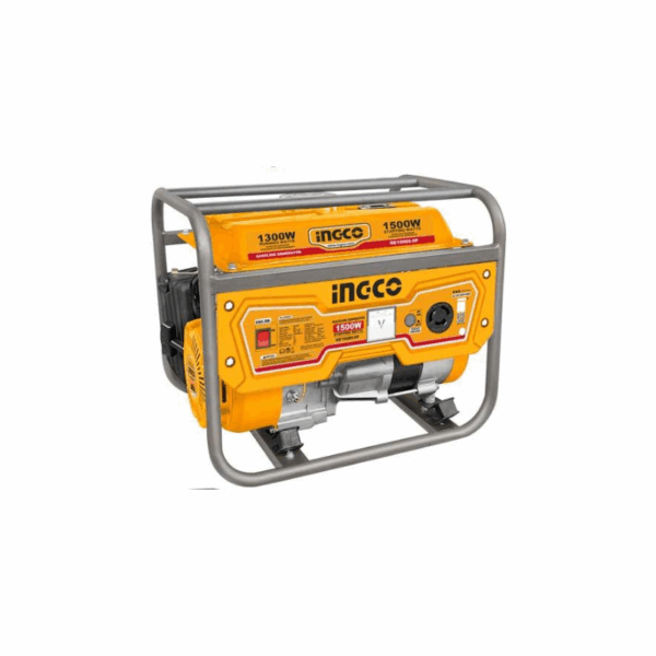 Ingco Gasoline Generator 1.2Kw With 4 Stroke Air Cooled Engine, 5.5L Tank Ge15005