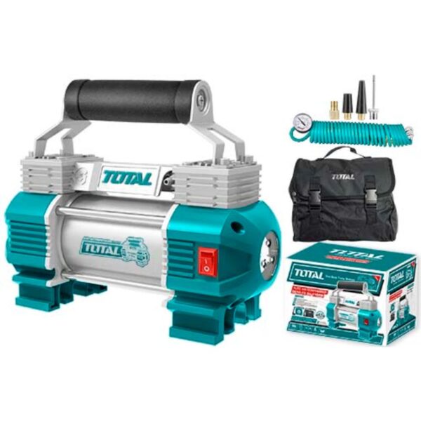 Total Auto Air Compressor 12V 120Psi With Light Ttac2506