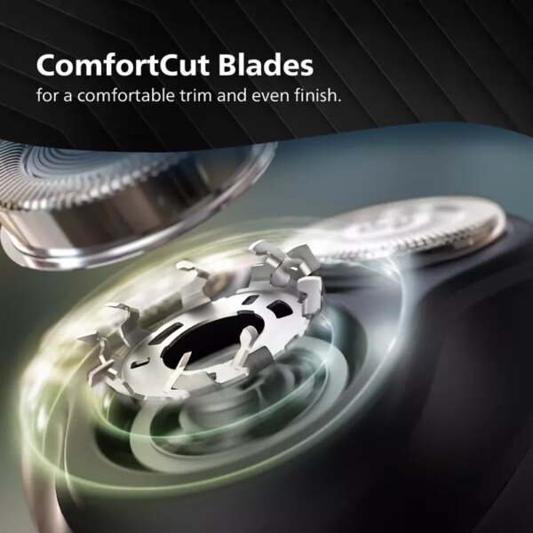 Philips Electric Cordless Shaver Comfortcut Blades, 3D Floating Heads, Shave Wet &Amp; Dry, One-Touch Open 1000 Series S1151