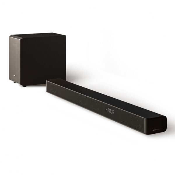 Hisense Sound Bar 3.1Ch 280W Bluetooth, Dolby Digital, Dolby Atoms, Remote Control With Wireless 6.5&Quot; Subwoofer Usb/Mp3/Flac Ax3100G