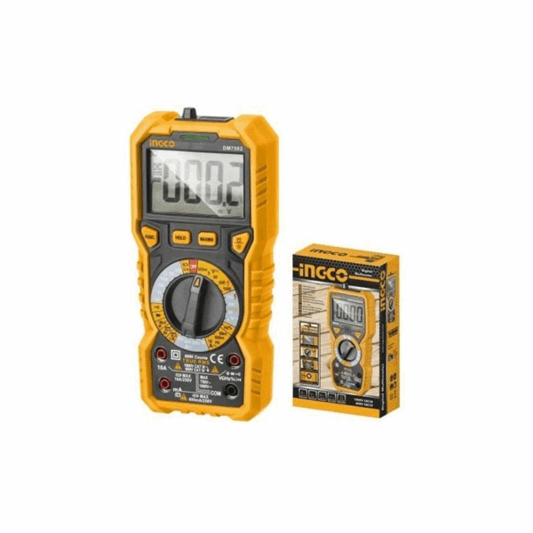 Ingco Digital Multimeter 6000 Counts Dm7502
