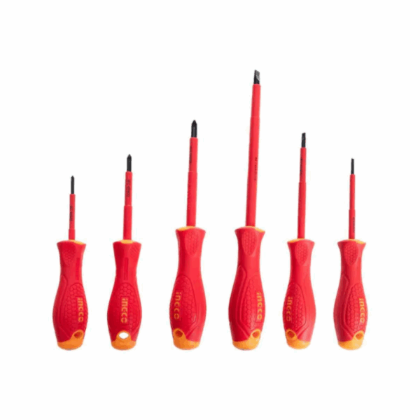 Ingco Insulated Screwdriver Set 6Pcs Hkisd0608