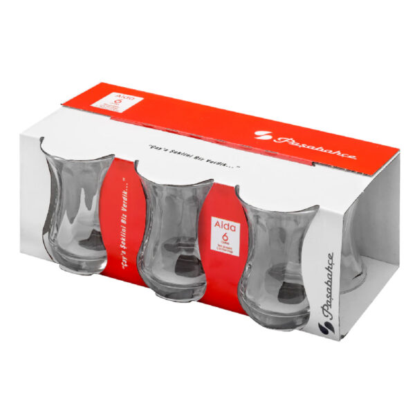 Pasabahce Aida 6Pcs Tea Glass 160Ml 62511
