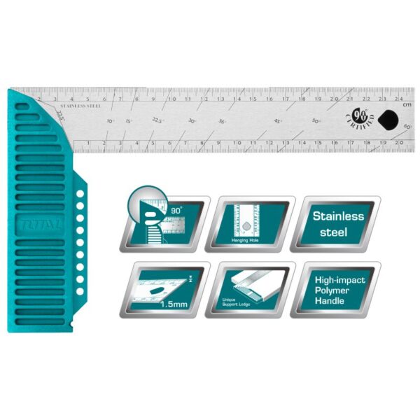 Total Angle Square / Try Square Tmt61126
