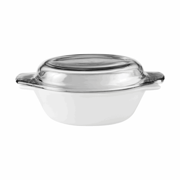 La Opala Casserole With Lid White 200Mm Lc111