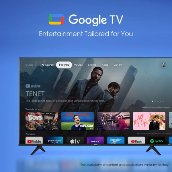 Hisense 70&Quot; Led Uhd 4K Smart Tv With A6 Series With Dolby Vision Hdr, Dts Virtual X, Sports &Amp; Game Modes, Voice Remote 70A6H/K