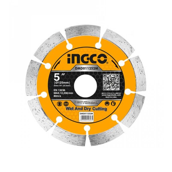 Ingco Dry Diamond Disc 125Mm/5&Quot; Dmd011252M