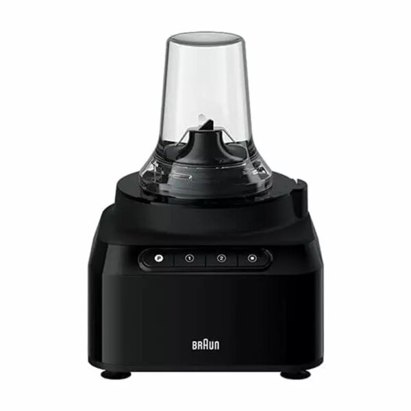 Braun Food Processor 7 Attachment , 800W, 2 Speeds, Pulse Function, 1.2L Capacity, Blender &Amp; Bowl 2L , Slicing And Grating Disc, Dough, Ice Crusher Blade, Fp301Ai-Fp3132Bk