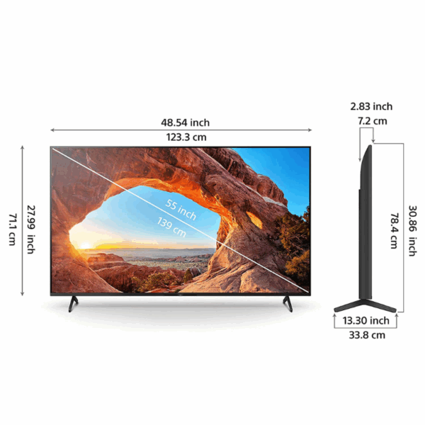 Sony 55&Quot; Ultra Hd 4K Smart Led Google Tv Kd-55X85J