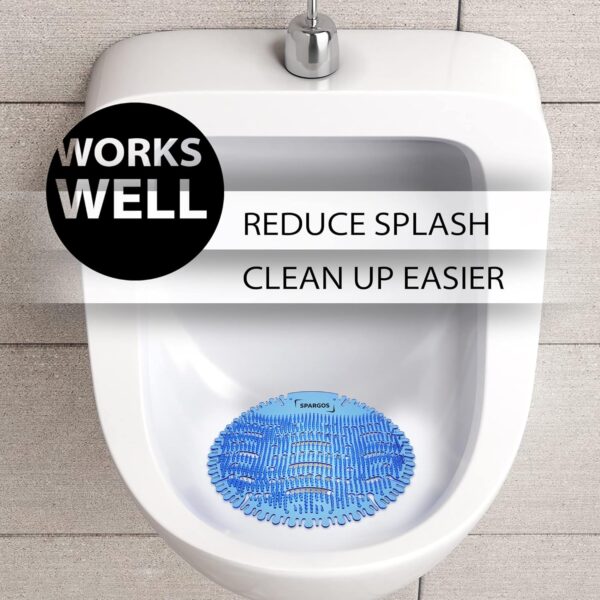 Urinal Screen Mat Deodorizer, Urinal Screen Anti-Splash With Easy Fit &Amp; Multiple Use For Toilet,Bathroom,Restaurants,Offices,Schools,Hotels (Pack Of 10)