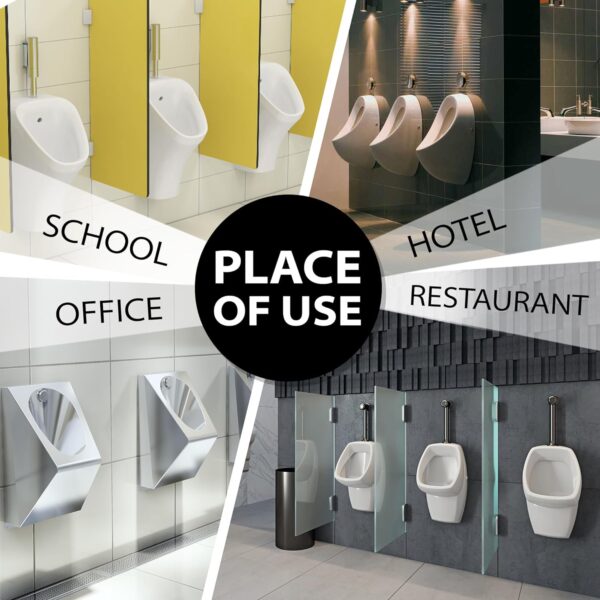 Urinal Screen Mat Deodorizer, Urinal Screen Anti-Splash With Easy Fit &Amp; Multiple Use For Toilet,Bathroom,Restaurants,Offices,Schools,Hotels (Pack Of 10)