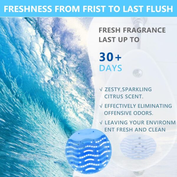 Urinal Screen Mat Deodorizer, Urinal Screen Anti-Splash With Easy Fit &Amp; Multiple Use For Toilet,Bathroom,Restaurants,Offices,Schools,Hotels (Pack Of 10)