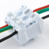 Tronic Connector with Button (L+N+E) 16Amps 3 Way Wire
