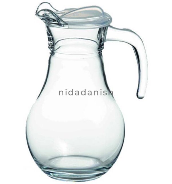 Pasabahce Jug Bistro With Poly Lid 1800Ml 43934