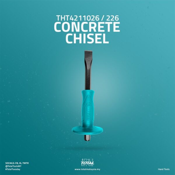 Total Cold Chisel 250Mm Flat Tht4211026