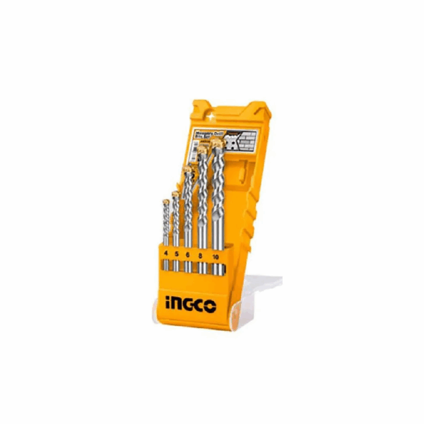 Ingco 5Pcs Masonry Drill Bit Set Akdb3051