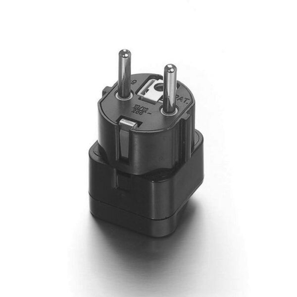 Tronic Black Universal Adaptor Traveler 16Amps Eu