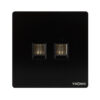 Tronic 2 Gang Data Socket