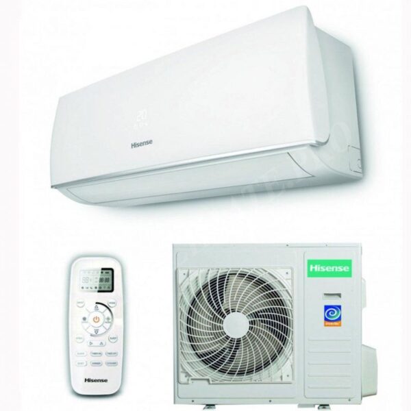 Hisense Wall Split Air Conditioner 9000Btu With Inverter, Ultra Quiet, Fast Cooling, High Efficiency As-09Tr4Syddb03