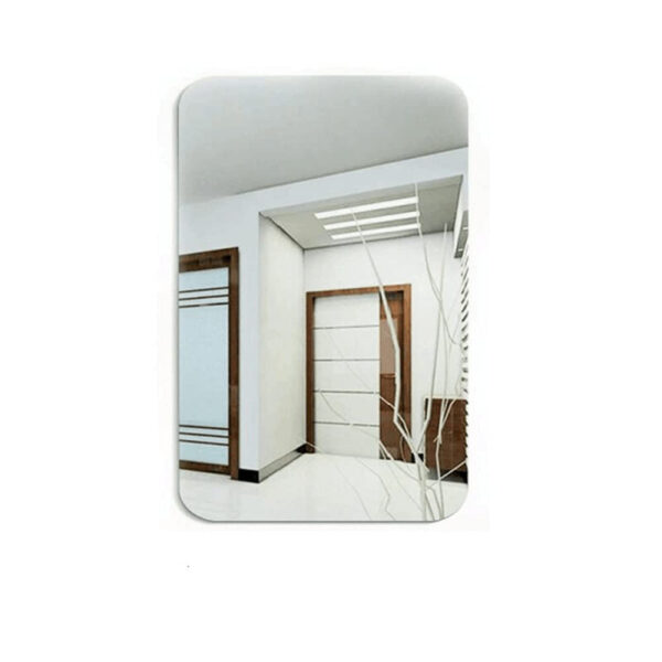 Generic High Quality Non-Glass Shatterproof, Anti Scratch, Easy To Install, Unbreakable, Safe For Kids, Frameless Acrylic Plexiglass Sheet Mirror (Wall Decor) For Bedroom, Bathroom &Amp; Living Room