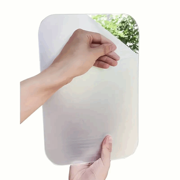 Generic High Quality Non-Glass Shatterproof, Anti Scratch, Easy To Install, Unbreakable, Safe For Kids, Frameless Acrylic Plexiglass Sheet Mirror (Wall Decor) For Bedroom, Bathroom &Amp; Living Room