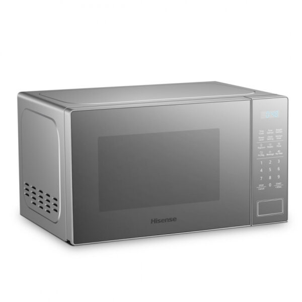 Hisense Microwave 20L 700W Solo Digital Touch Display, 6 Levels, Push Button, Mirror Finish H20Moms11