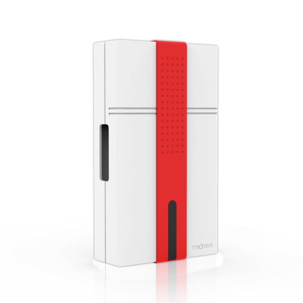 Tronic White &Amp; Red Door Bell