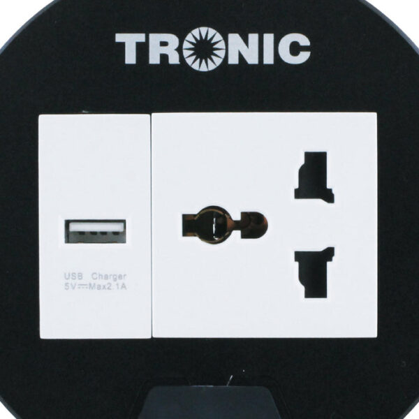 Tronic On Desk Socket 1G Universal + Usb