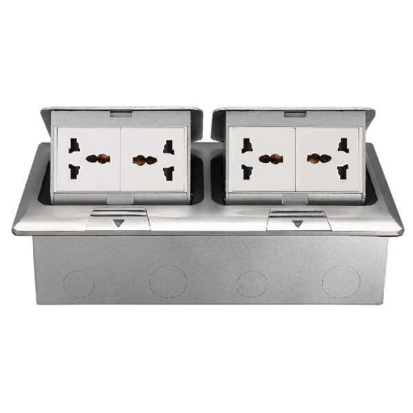 Tronic Floor Socket 2G Universal + RJ45 Data