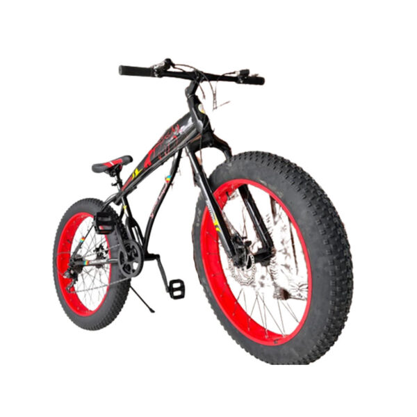 Generic Mountain Bike Fat Tyre Heavy Duty155 X 25 X 78Cm Red &Amp; Black