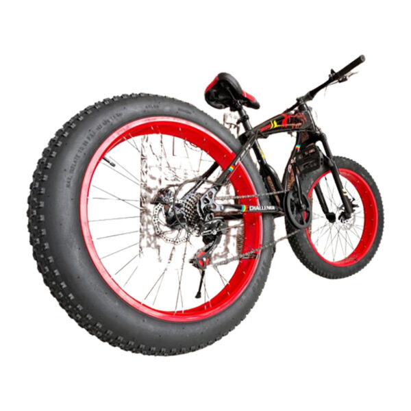 Generic Mountain Bike Fat Tyre Heavy Duty155 X 25 X 78Cm Red &Amp; Black