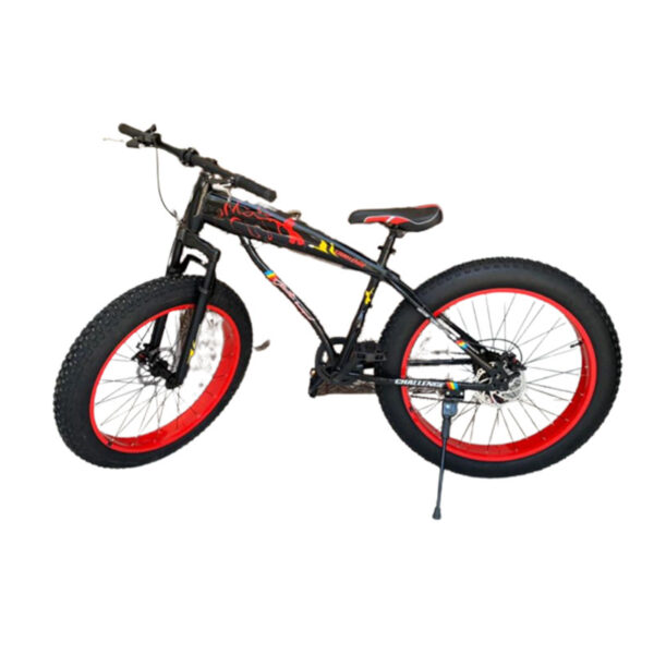 Generic Mountain Bike Fat Tyre Heavy Duty155 X 25 X 78Cm Red &Amp; Black