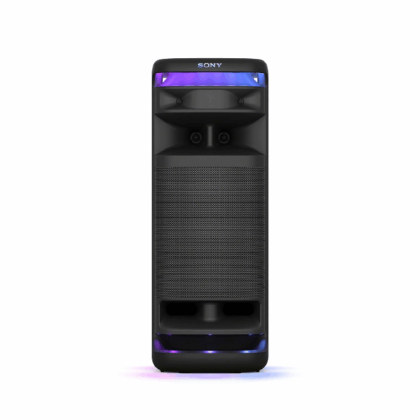 Sony Bluetooth  Party Speaker Ult Tower 10 With Ult Button, Powerfull Bass,25Hrs Backup, Ip67 Rating, Sound &Amp; Party Lights, Wireless Mic For Karaoke,Touch Panel Srs-Ult1000